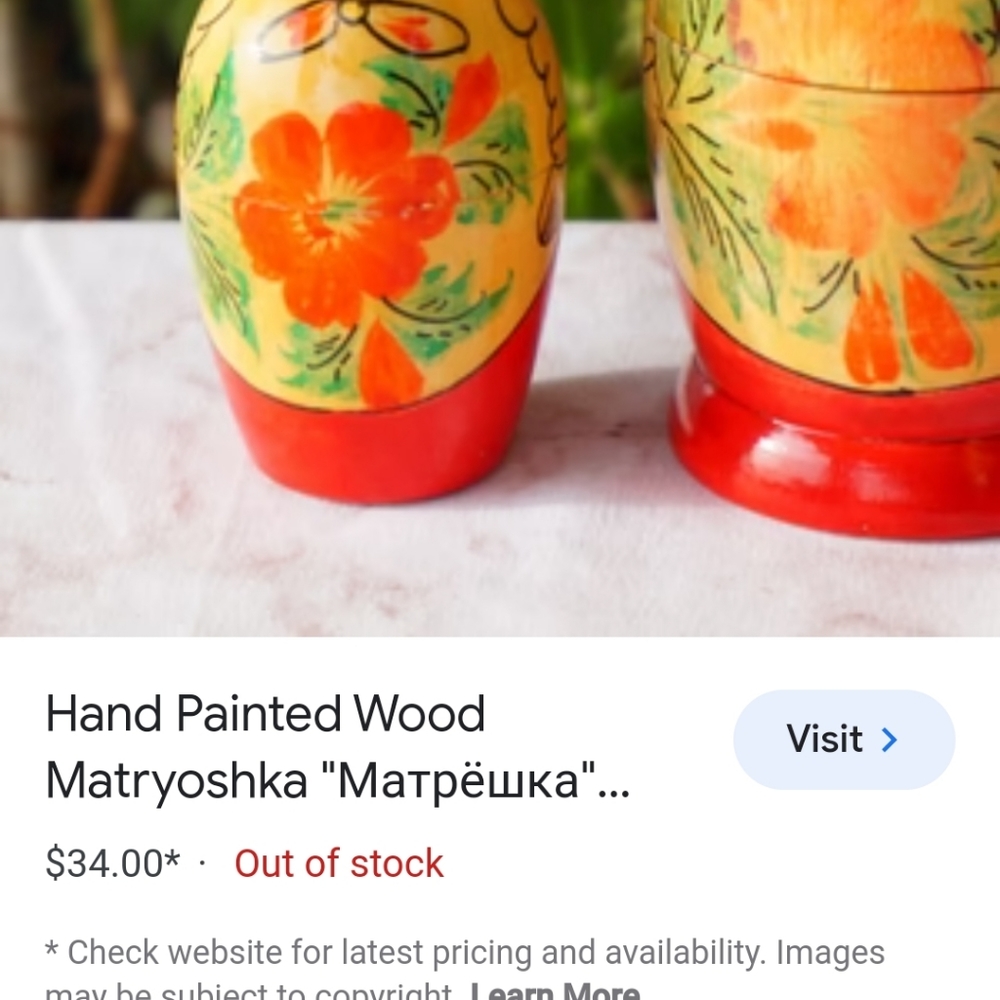 Russian nesting dolls 🪆 - Picture 5 of 5